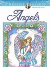 Creative Haven Angels Coloring Book cover