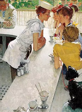 Norman Rockwell's Soda Jerk Notebook cover