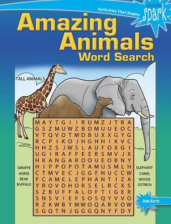 Spark Amazing Animals! Word Search cover