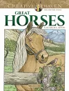 Creative Haven Great Horses Coloring Book cover