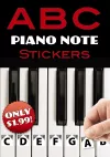A B C Piano Note Stickers cover