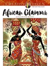 Creative Haven African Glamour Coloring Book packaging