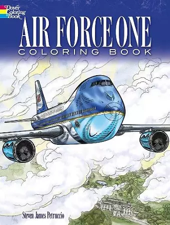 Air Force One Coloring Book cover