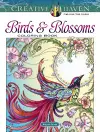 Creative Haven Birds and Blossoms Coloring Book cover