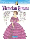 Creative Haven Victorian Gowns Coloring Book cover