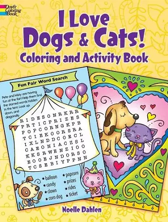 I Love Dogs & Cats! Activity & Coloring Book cover
