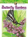 Creative Haven Butterfly Gardens Coloring Book cover