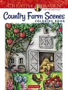 Creative Haven Country Farm Scenes Coloring Book cover