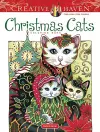 Creative Haven Christmas Cats Coloring Book cover