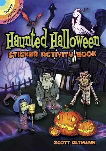 Haunted Halloween Sticker Activity Book cover