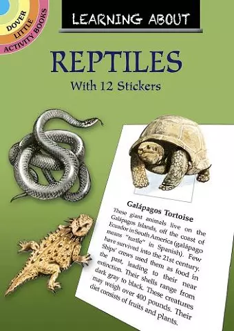 Learning About Reptiles cover