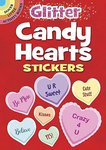 Glitter Candy Hearts Stickers cover