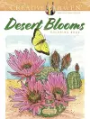 Creative Haven Desert Blooms Coloring Book cover