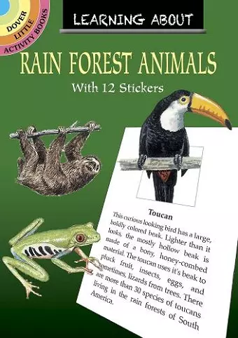 Learning About Rain Forest Animals cover