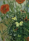 Van Gogh's Butterflies and Poppies Notebook cover