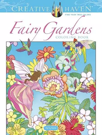 Creative Haven Fairy Gardens Coloring Book cover