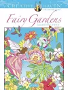 Creative Haven Fairy Gardens Coloring Book packaging