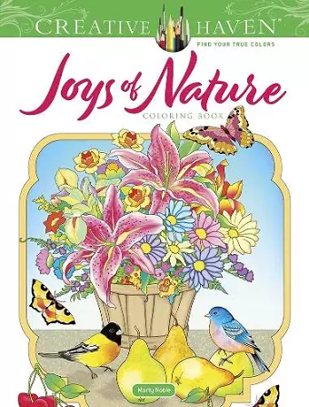 Creative Haven Joys of Nature Coloring Book cover