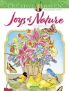 Creative Haven Joys of Nature Coloring Book packaging
