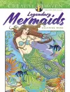 Creative Haven Legendary Mermaids Coloring Book cover