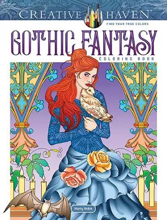Creative Haven Gothic Fantasy Coloring Book cover