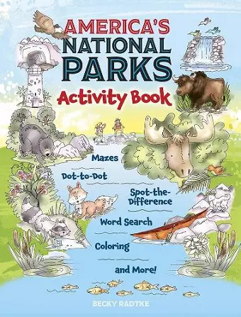 America'S National Parks Activity Book cover