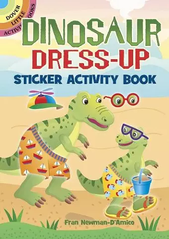 Dinosaur Dress-Up Sticker Activity Book cover