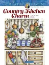 Creative Haven Country Kitchen Charm Coloring Book packaging