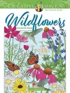 Creative Haven Wildflowers Coloring Book cover