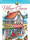 Creative Haven Village Charm Coloring Book cover