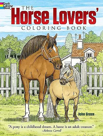 The Horse Lovers' Coloring Book cover