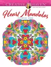 Creative Haven Heart Mandalas Coloring Book cover