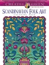 Creative Haven Scandinavian Folk Art Coloring Book cover