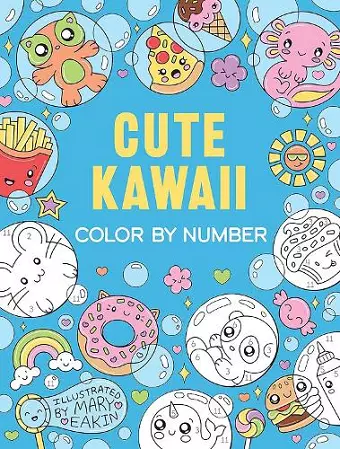 Cute Kawaii Color by Number cover