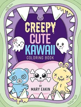 Creepy Cute Kawaii Coloring Book cover