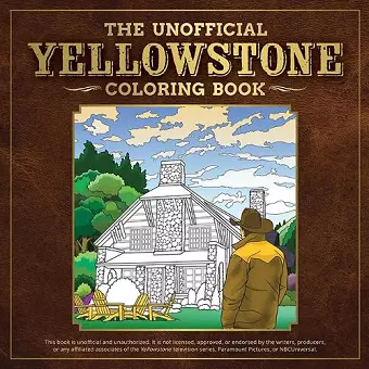 The Unofficial Yellowstone Coloring Book cover