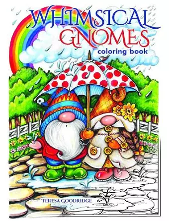 Whimsical Gnomes Coloring Book cover