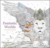 Fantastic Worlds Coloring Book cover