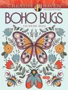 Creative Haven Boho Bugs Coloring Book cover