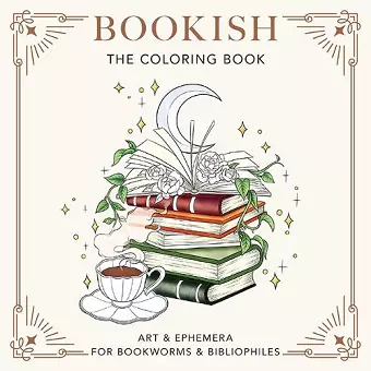 Bookish: The Coloring Book cover