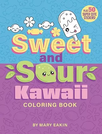 Sweet & Sour Kawaii Coloring Book cover