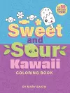 Sweet & Sour Kawaii Coloring Book cover