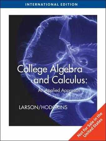 College Algebra and Calculus cover