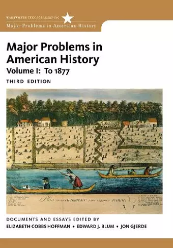 Major Problems in American History, Volume I cover