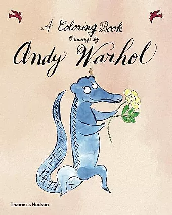 A Coloring Book: Drawings by Andy Warhol cover