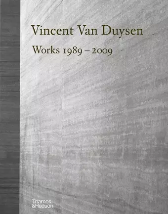 Vincent Van Duysen Works 1989–2009 cover