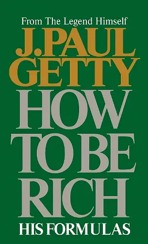 How to Be Rich cover