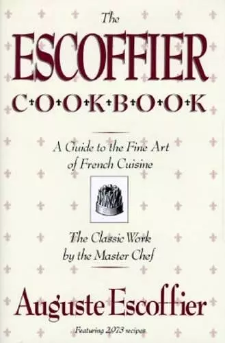 The Escoffier Cookbook cover