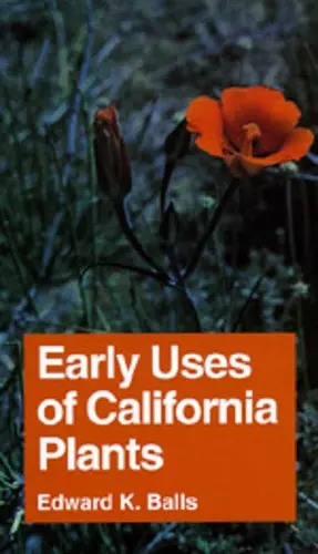 Early Uses of California Plants cover