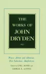 The Works of John Dryden, Volume XV cover